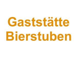 Gaststätte Bierstuben Logo
