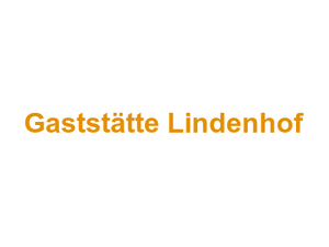 Gaststätte Lindenhof Logo