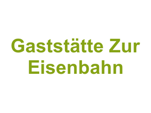 Gaststätte Zur Eisenbahn Logo