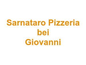 Sarnataro Pizzeria bei Giovanni Logo