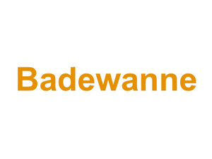 Badewanne Logo
