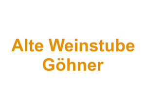 Alte Weinstube Göhner Logo