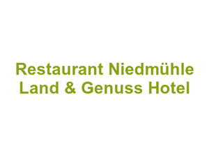 Restaurant Niedmühle Land & Genuss Hotel Logo