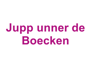 Jupp unner de Boecken Logo