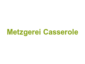 Metzgerei Casserole Logo