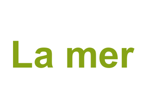 La mer Logo