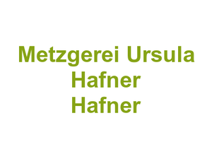 Metzgerei Ursula Hafner  Hafner Logo