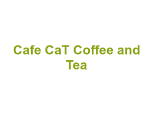 Cafe CaT Coffee and Tea Logo