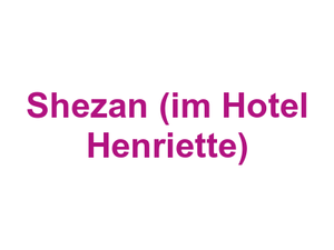 Shezan (im Hotel Henriette) Logo