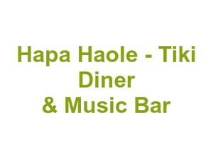 Hapa Haole - Tiki Diner & Music Bar Logo
