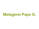 Metzgerei Pape G. Logo