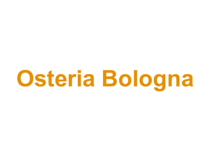 Osteria Bologna Logo