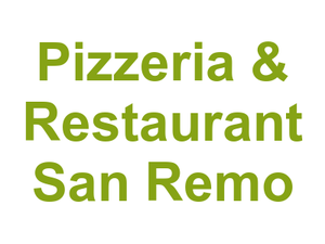 Pizzeria & Restaurant San Remo Logo
