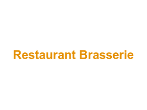 Restaurant Brasserie Logo