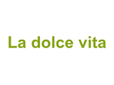 La dolce vita Logo