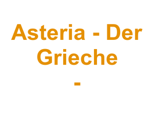 Asteria - Der Grieche - Logo