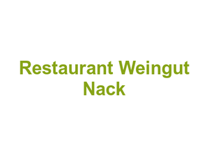 Restaurant Weingut Nack Logo