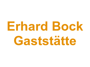 Erhard Bock Gaststätte Logo