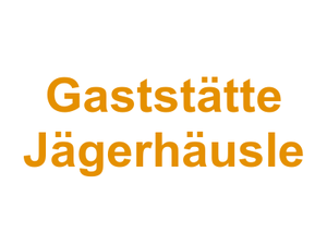 Gaststätte Jägerhäusle Logo