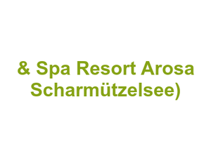Villa am See (im Sport & Spa Resort Arosa Scharmützelsee) Logo