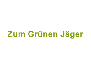 Zum Grünen Jäger Logo