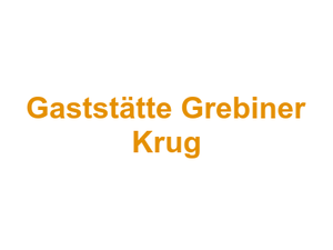 Gaststätte Grebiner Krug Logo