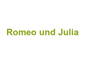 Romeo und Julia Logo