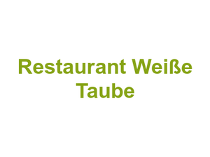 Restaurant Weiße Taube Logo