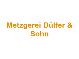 Metzgerei Dülfer & Sohn Logo