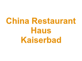 China Restaurant Haus Kaiserbad Logo