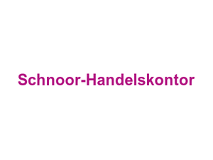 Schnoor-Handelskontor Logo