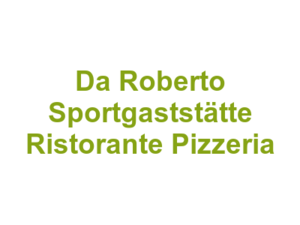 Da Roberto Sportgaststätte Ristorante Pizzeria Logo