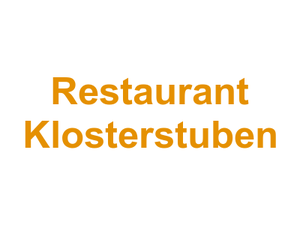 Restaurant Klosterstuben Logo