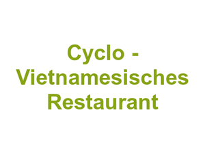 Cyclo - Vietnamesisches Restaurant Logo