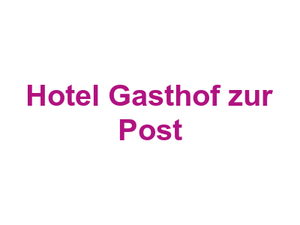 Hotel Gasthof zur Post Logo