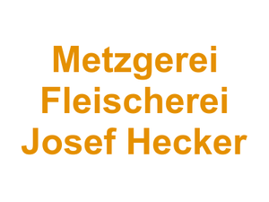 Metzgerei Fleischerei Josef Hecker Logo