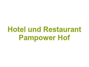 Hotel und Restaurant Pampower Hof Logo