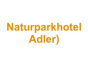 Gaststätte Adler (im Naturparkhotel Adler) Logo
