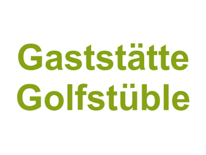 Gaststätte Golfstüble Logo