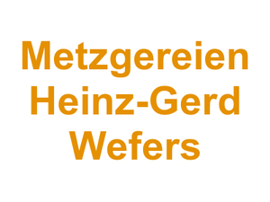 Metzgereien Heinz-Gerd Wefers Logo