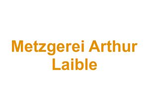 Metzgerei Arthur Laible Logo