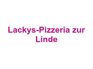 Lackys-Pizzeria zur Linde Logo