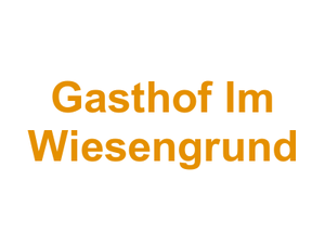 Gasthof Im Wiesengrund Logo