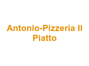 Antonio-Pizzeria Il Piatto Logo