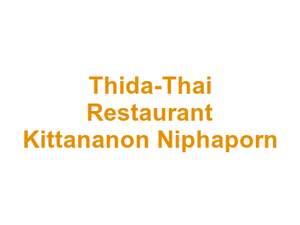 Thida-Thai Restaurant Kittananon Niphaporn Logo