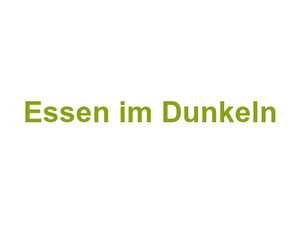 Essen im Dunkeln Logo