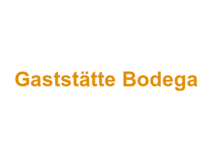 Gaststätte Bodega Logo