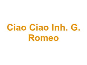 Ciao Ciao Inh. G. Romeo Logo