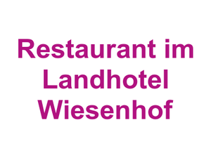 Restaurant im Landhotel Wiesenhof Logo