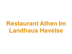 Restaurant Athen Im Landhaus Havelse Logo